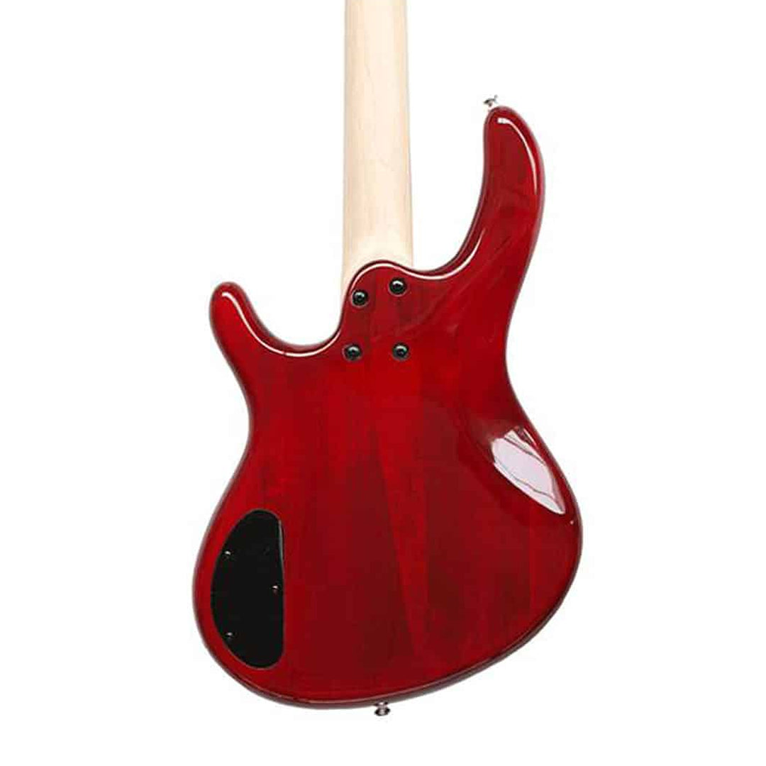 Cort Action Bass V Plus Bass Guitar (Red)